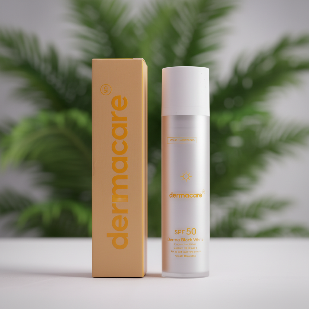 DERMA-BLOCK (WHITE) SPF50